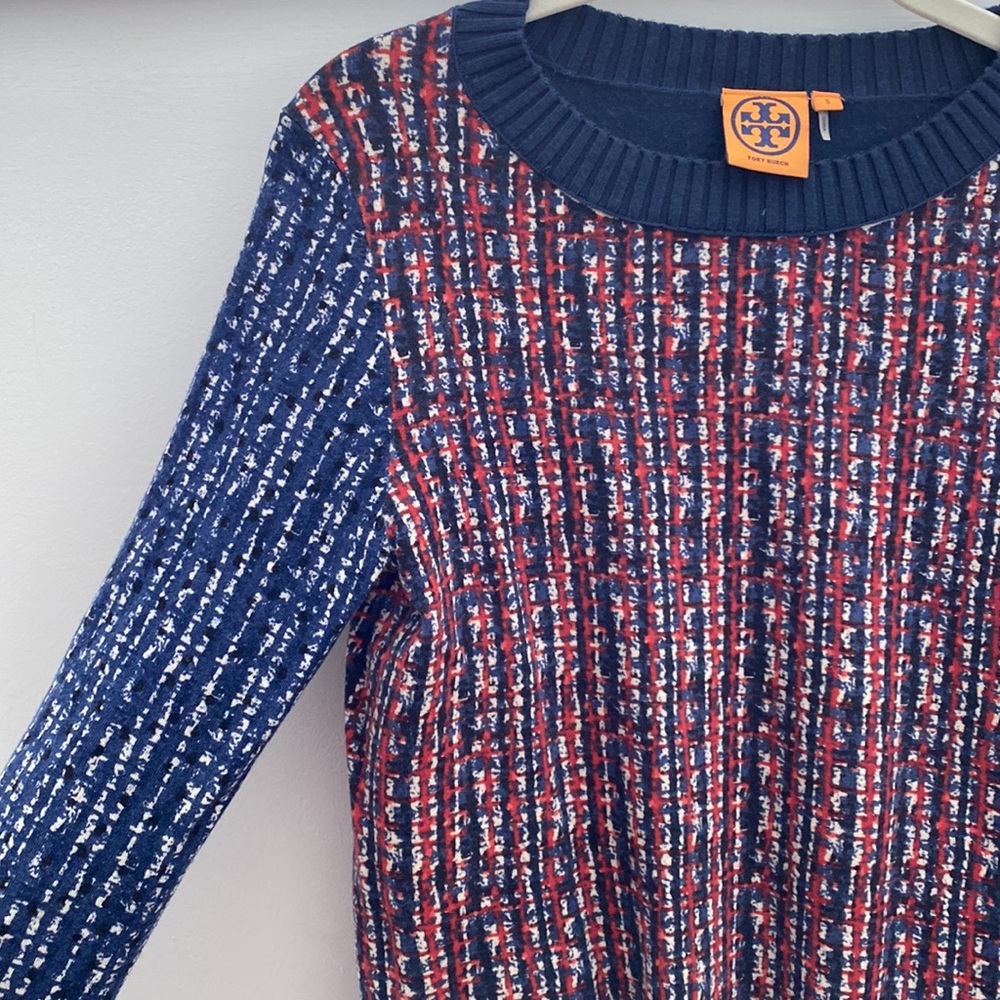 Tory Burch Color Block Sweater - image 2